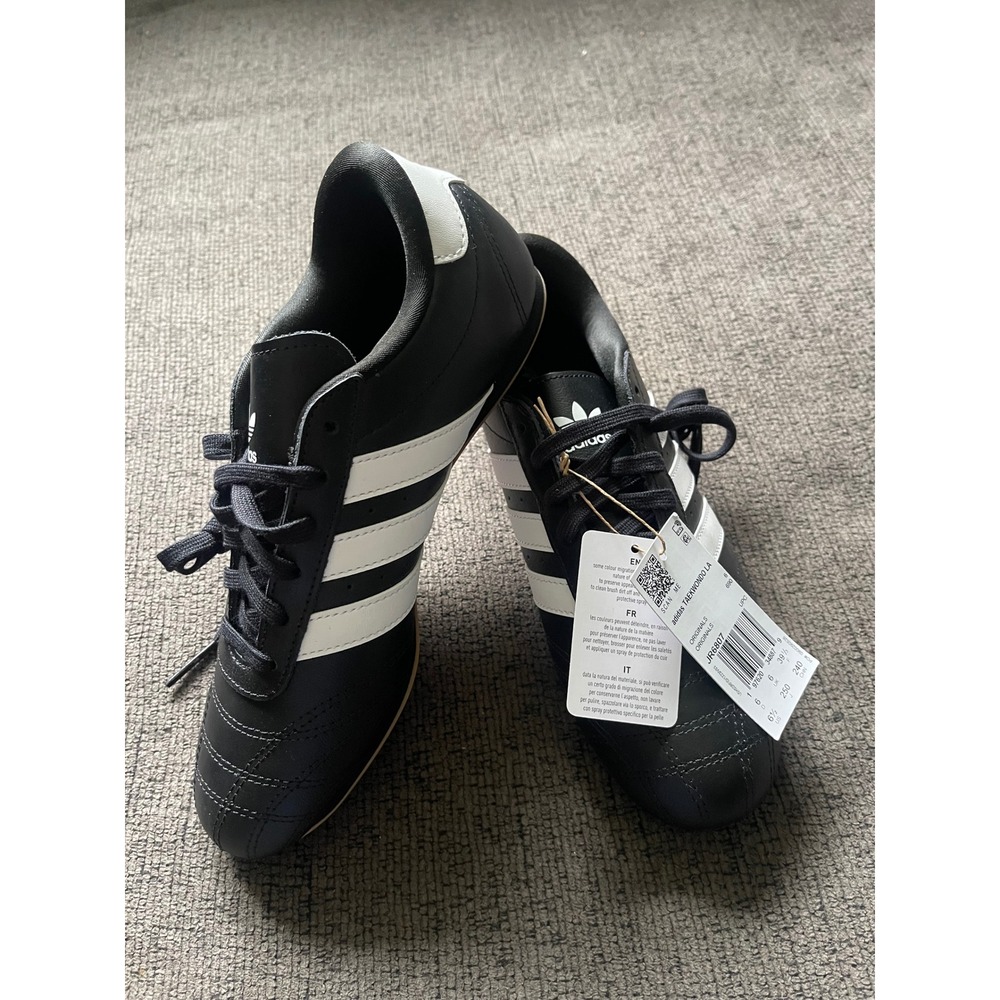 Adidas Originals Taekwondo LA Black White Gum JR6807 Womens Size 6.5 NEW Mens 5